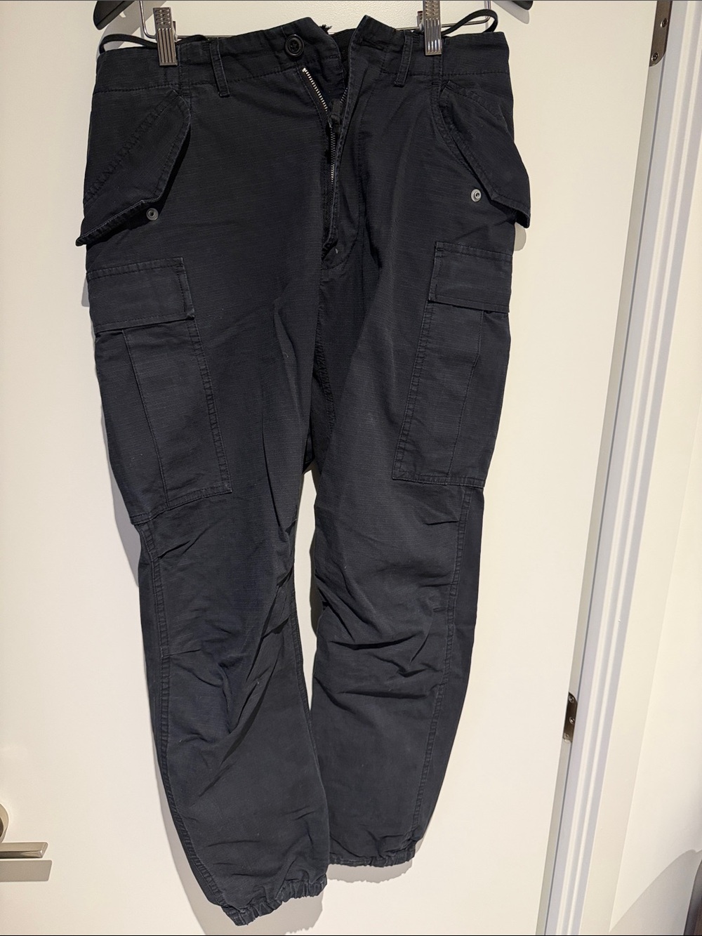 R13 Men's Navy Cargo Jogger Pants